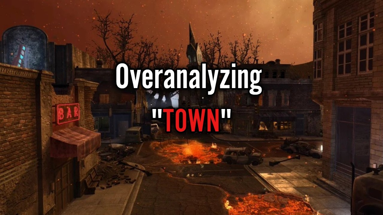 Анализ карты ГОРОДА из Black Ops 2 Zombies