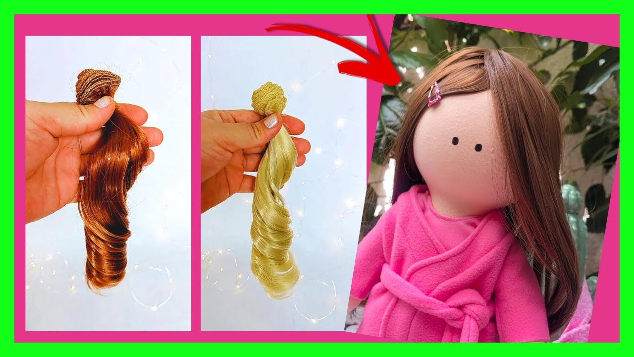 Como Colocar Cabelo Em Boneca Russa