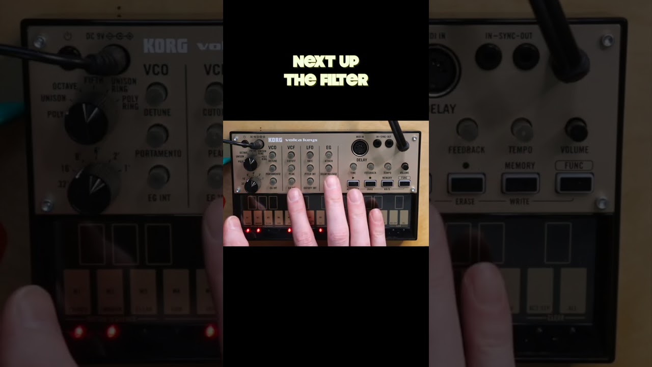 Volca Keys звучит отлично! #korgvolcafm #synth #synthesizer