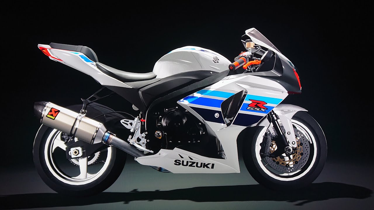 Suzuki GSX-R1000 One Milion Edition at Green Hell - Heavy Rain - Time Trial Lap (4k60fps)
