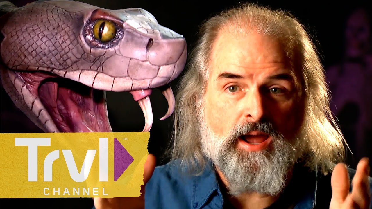 Installing Giant Snake in Israel's First Haunted House | Making Monsters | Travel Channel