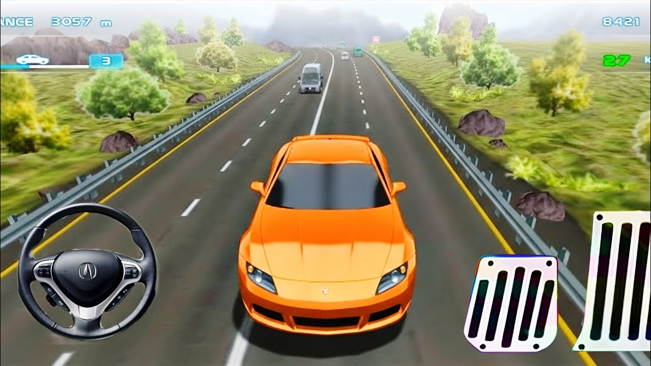 Turbo Racing 3D Gameplay | Extreme Speed Car Racing Challenge 🚗💨