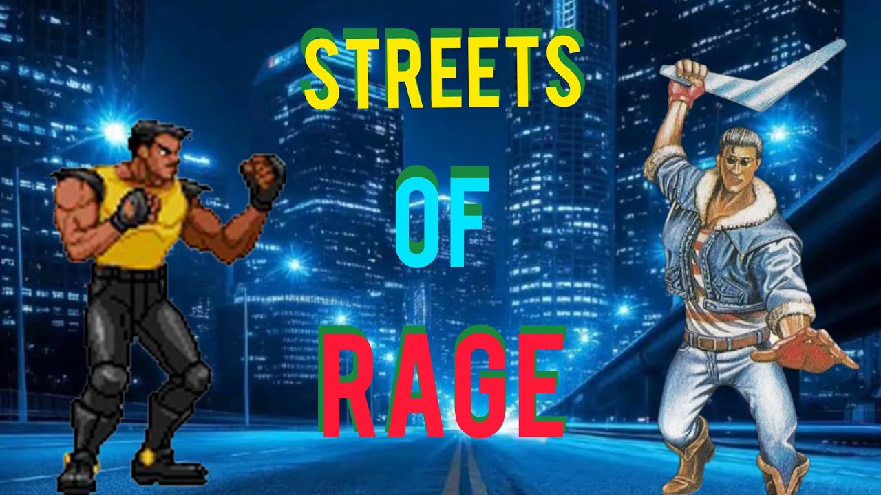 Streets of Rage Parte 1- O Início da Grande Batalha Contra os Capangas do Mr.X, Nas Ruas de Fúria!
