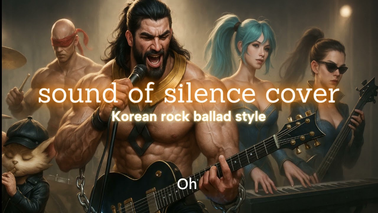 The Sound Of Silence cover (Korean rock ballad style)
