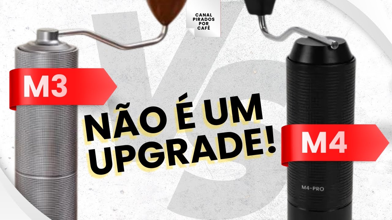 Seria o Moedor de Café Manual M4 Pro da Icoffee exatamente igual ao M3?!
