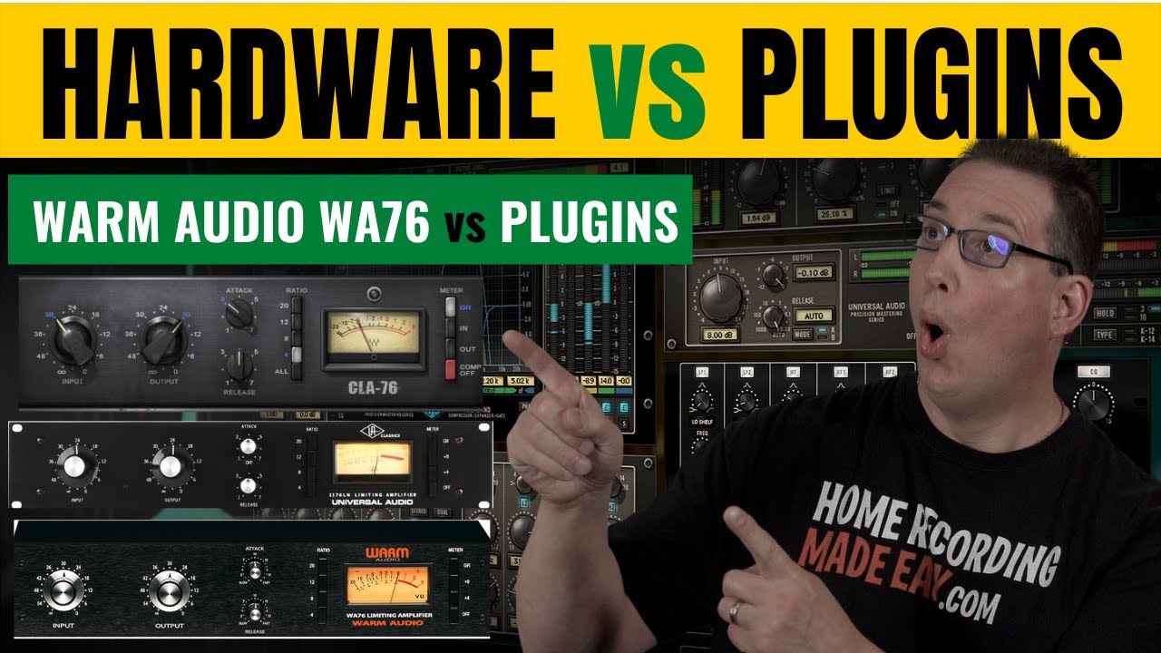 1176 Аппаратное обеспечение против плагинов - Warm Audio WA76