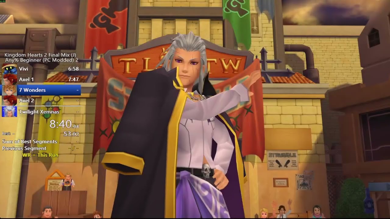 KH2FM (J) Beginner Any% PC Modded in 2:29:19