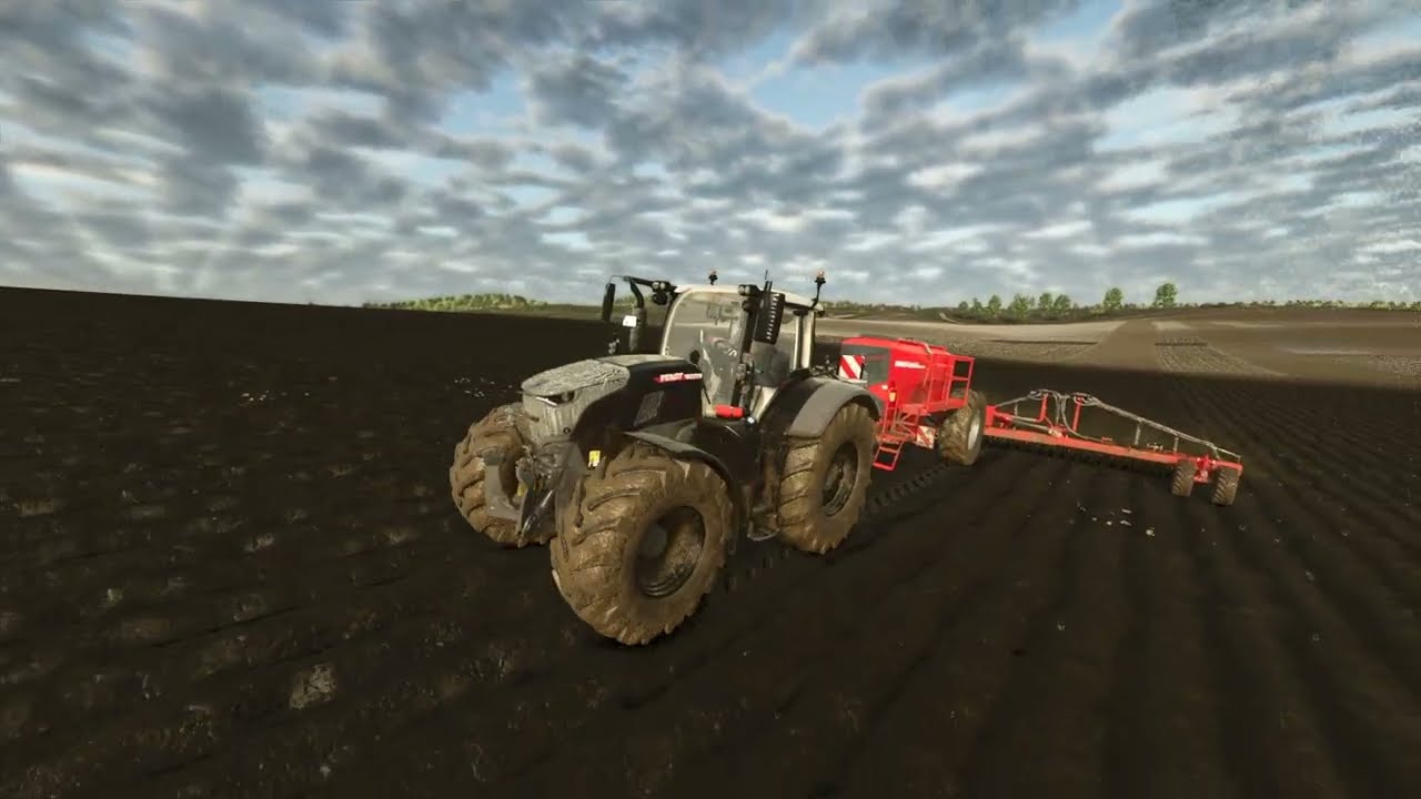 FS25 | Fendt vario 700 on PEAS Plantation | PC + Controller Gameplay