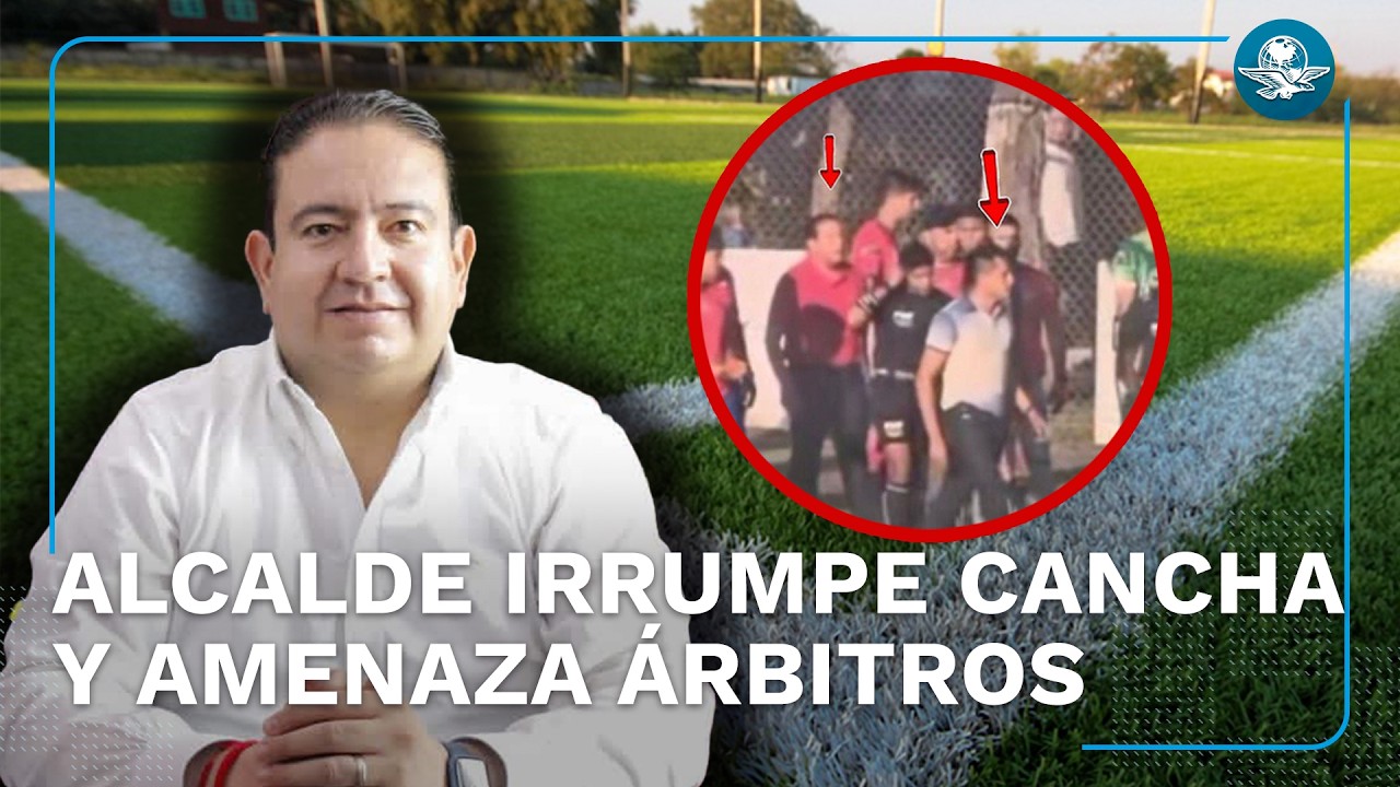 Alcalde amenaza árbitros durante partido en Autlán, refugio de 