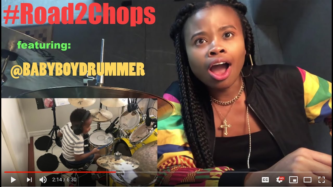 The Pocket Queen | #Road2Chops feat. Baby Boy Drummer