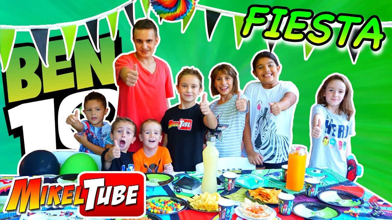 Ben 10 Party con Amigos para celebrar los 2 M