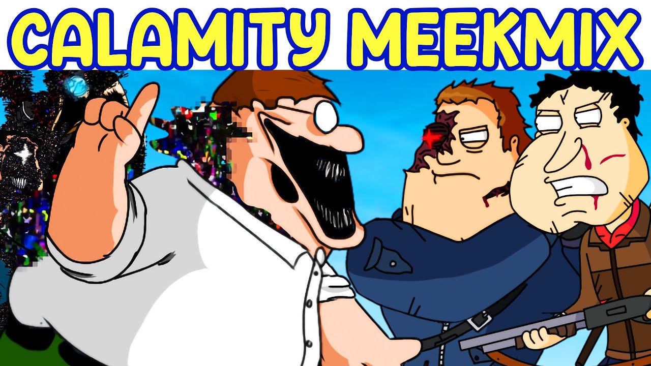 FNF PIBBY FAMILY GUY // Corruption Crisis NEW CALAMITY MeekMix (V1, V2)