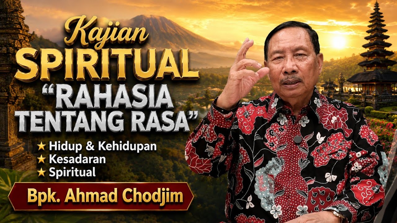 RAHASIA TENTANG RASA ♥️🤍 PROF. ACHMAD CHODJIM 