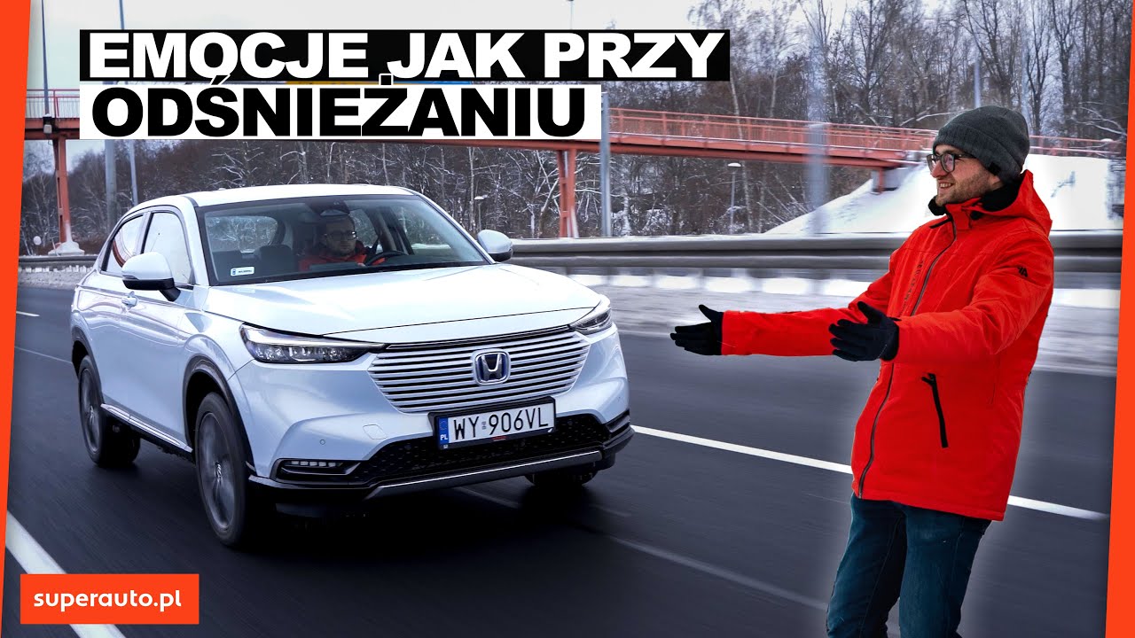 Nowa Honda HR-V e:HEV 2022 zaskakuje bardziej niż zima drogowców