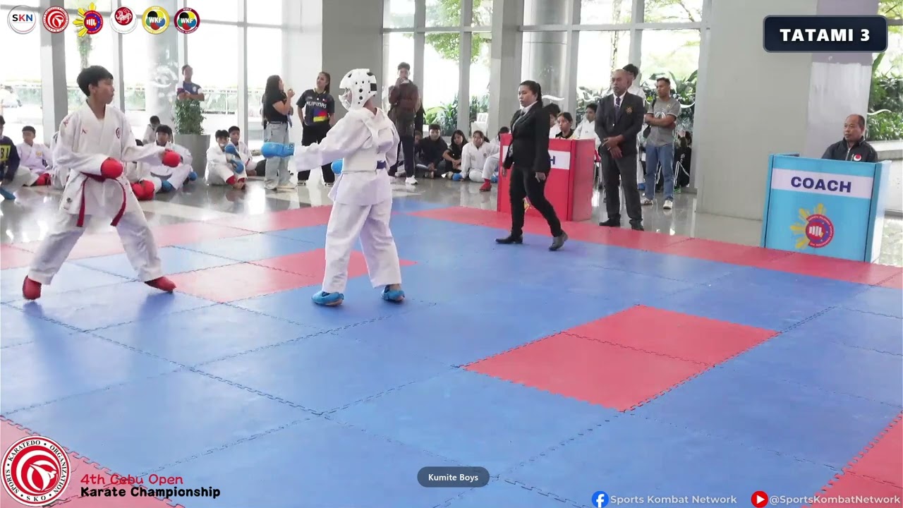 4th Cebu Open T3 Kumite Boys Match 11