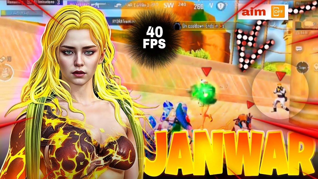 Illegal 40 FPS 💣 JANWAR IS BACK 💥♥️