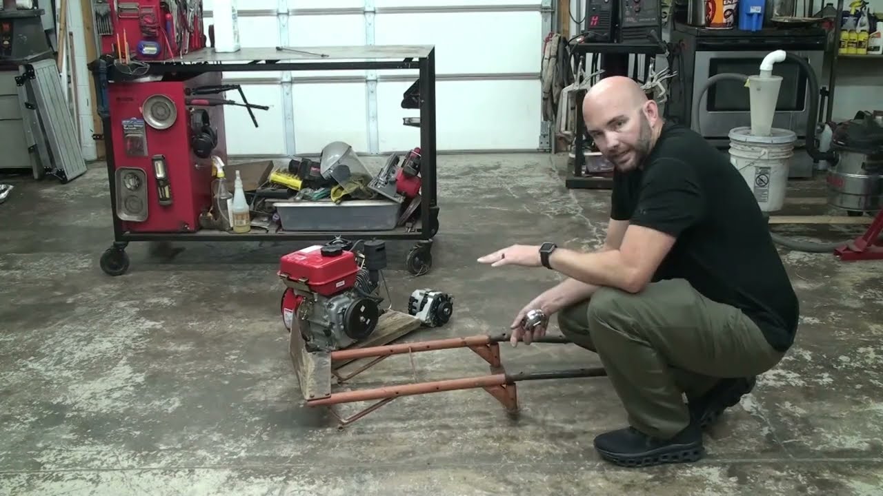 168F Diesel battery charger/generator