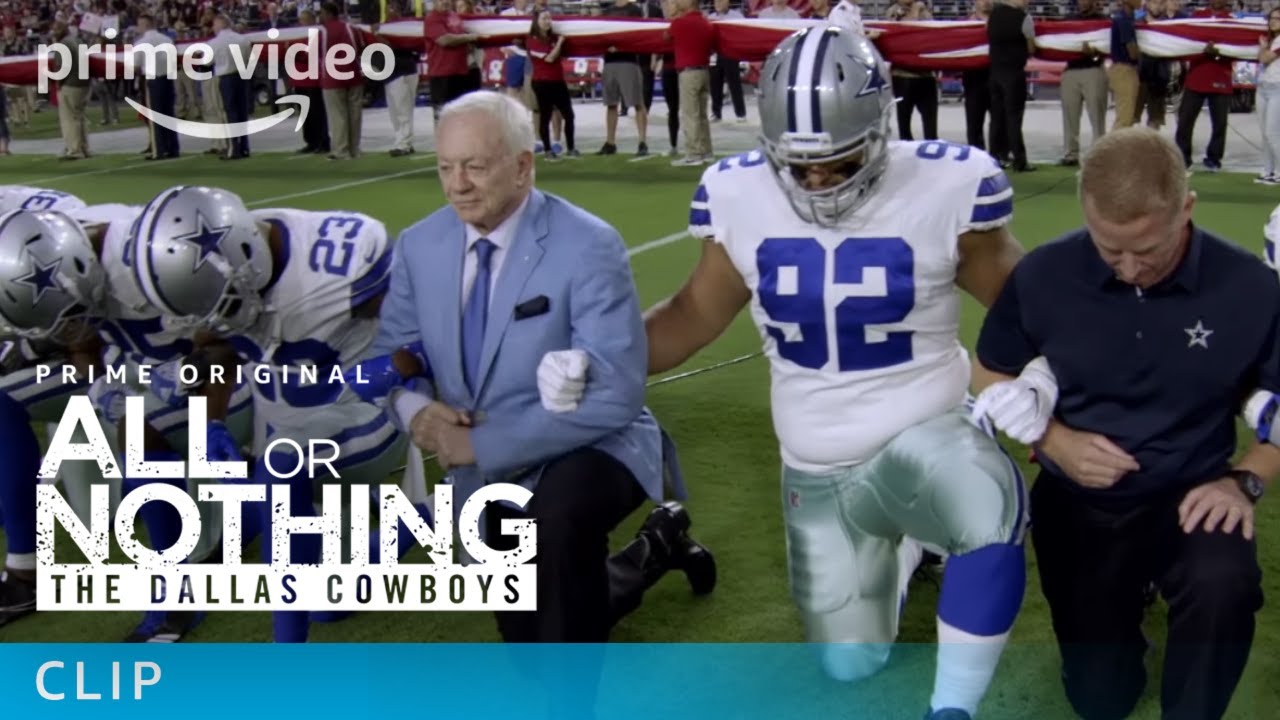 All or Nothing: The Dallas Cowboys - Clip: National Anthem | Prime Video