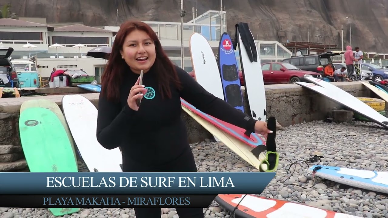 Clases de Surf en Playa Makaha de Miraflores
