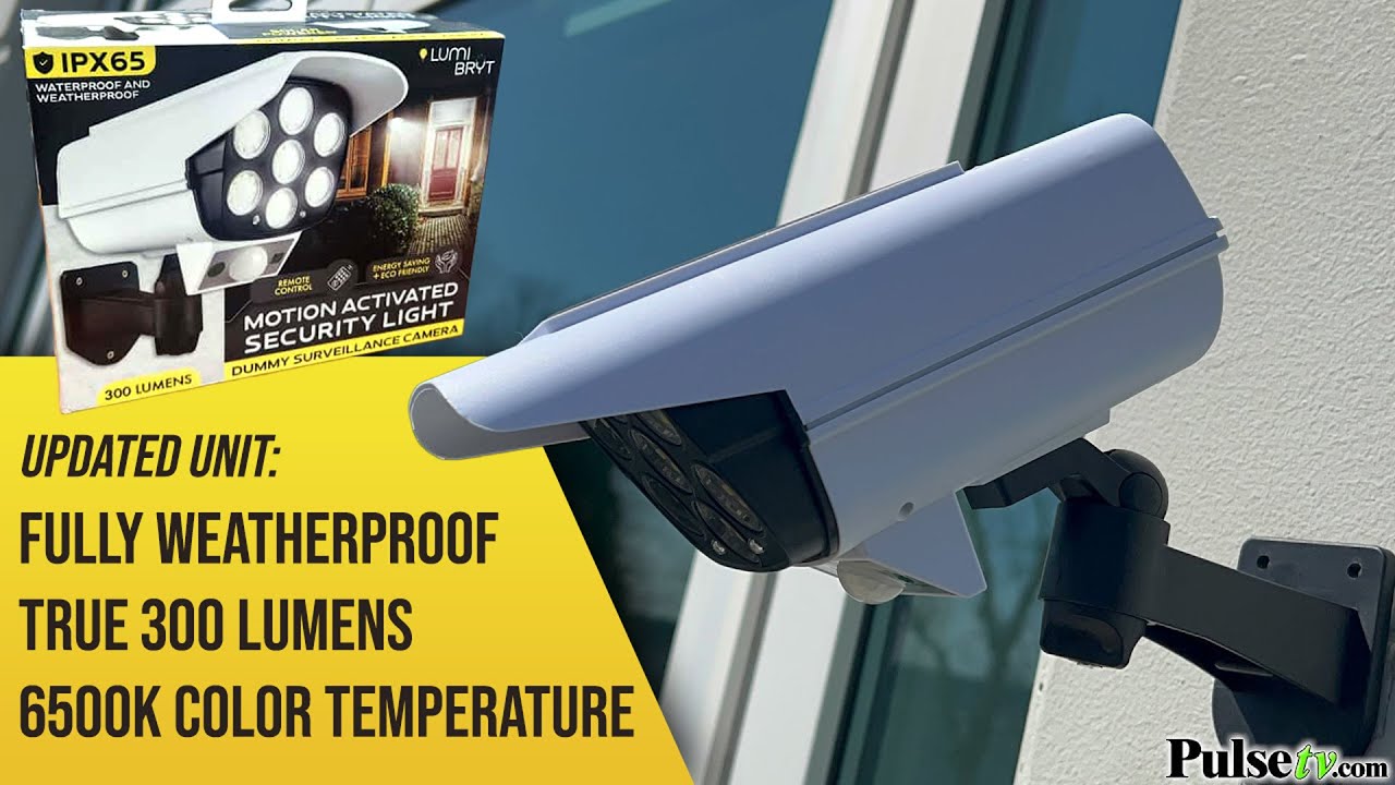 6500K Solar-Powered LED Security Light with Remote Control