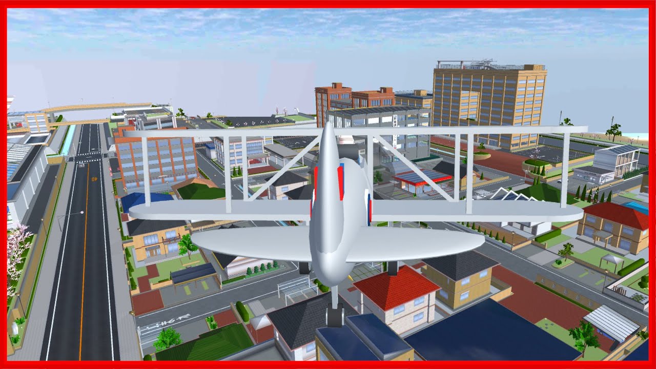 The Fairey Swordfish torpedo bomber || SAKURA School Simulator Props ID