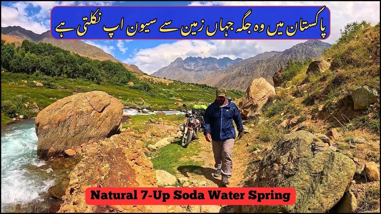The Natural 7Up Spring of Gilgit-Baltistan | Soda Water Flowing Straight from Earth | Shandur Pass
