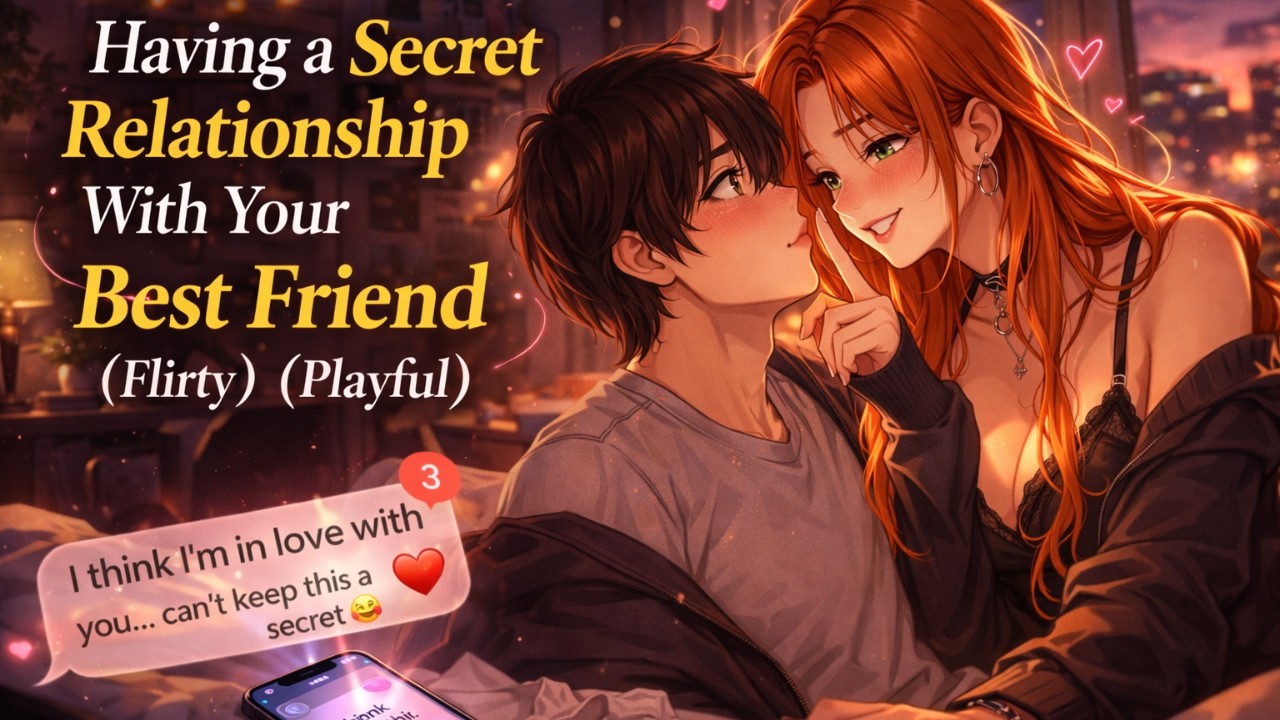 ASMR RP | Best Friend Admits Secret Feelings [Friends to Lovers] [Intimate] [Cozy]