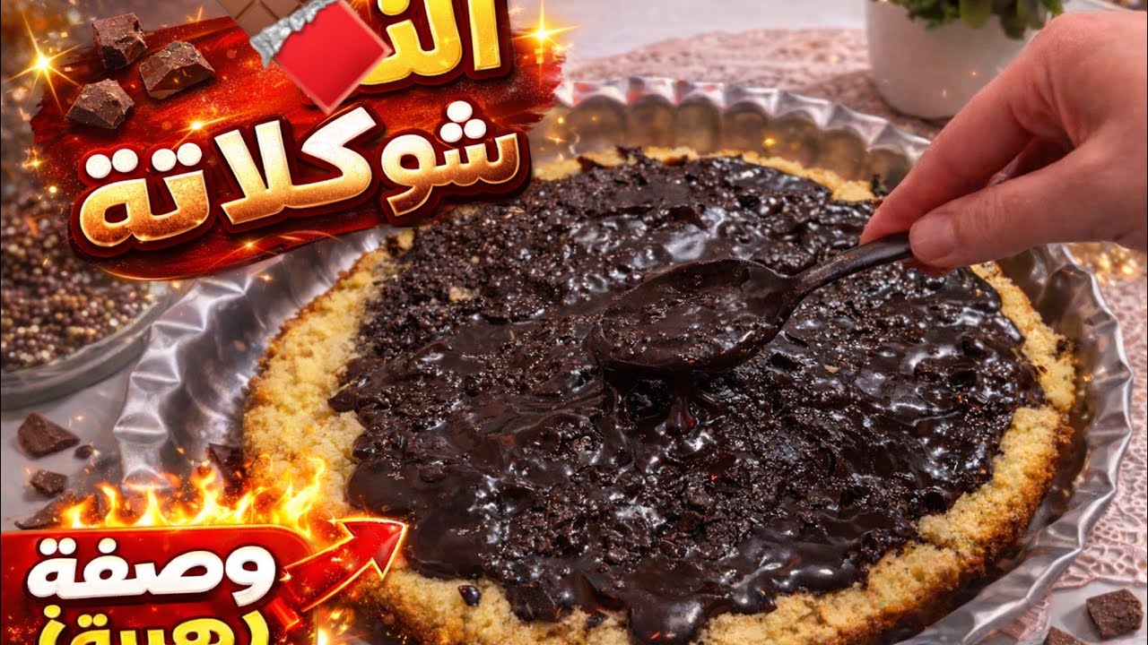 طريقة الشوكولا الأصلية بنجاح 100% | أسهل وأسرع وصفة🍫🍒🍩