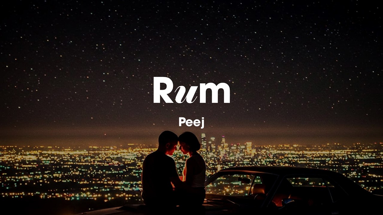 Kiss me on this dance floor💃Acoustic Indie Pop | Peej  - Rum (Lyrics)
