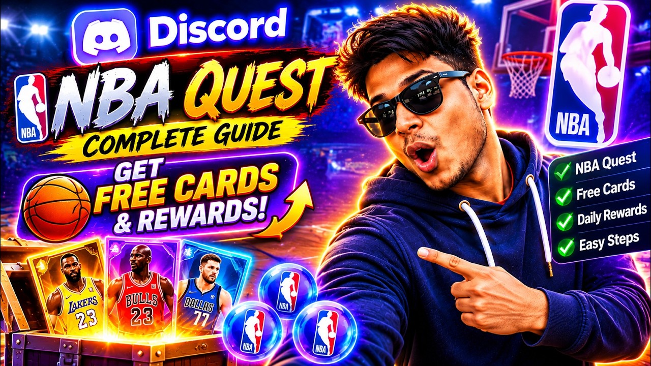 HOW TO COMPLETE DISCORD NBA QUEST ON DISCORD & GET 700 FREE ORBS! 🏀 #DiscordQuest #NBA2K