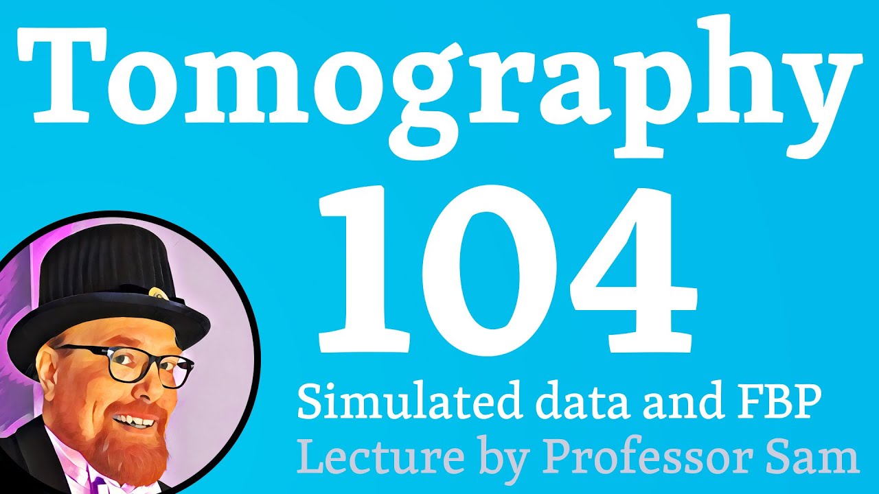 X-ray tomography 104: simulation and sinogram