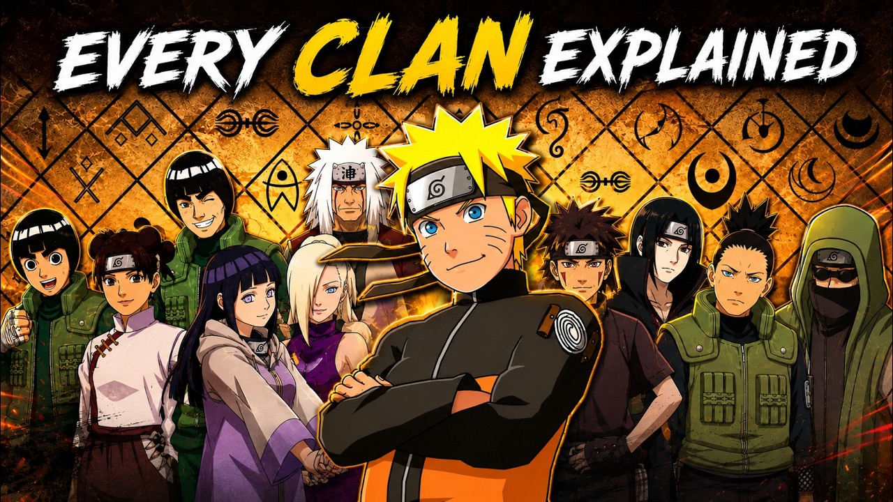 Every Naruto Clan Explained | Complete Naruto Clans Guide Telugu | shadow of anime