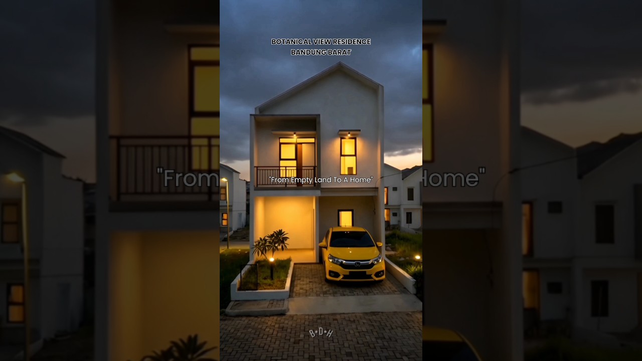 Rumah Nuansa Villa, Botanical View Residence Bandung Barat #shorts