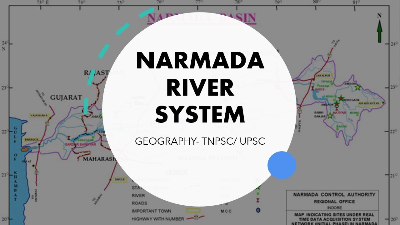 NARMADA RIVER | RIVER SYSTEM OF INDIA | GEOGRAPHY | TNPSC | UPSC