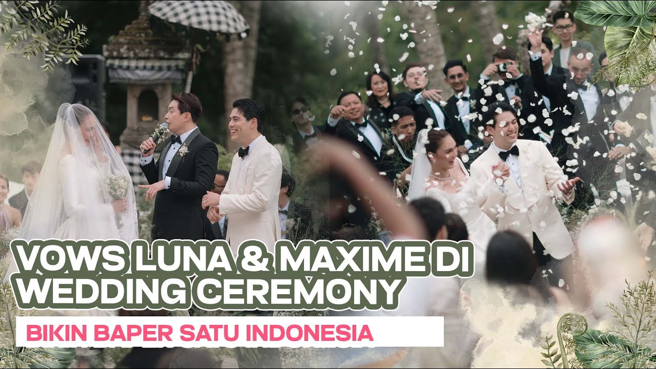 SUPER “MANGLINGI”! FIRST LOOK LUNA MAYA DI DEPAN MAXIME DAN PARA BRIDESMAID GROOMSMEN #MOONtotheMAX