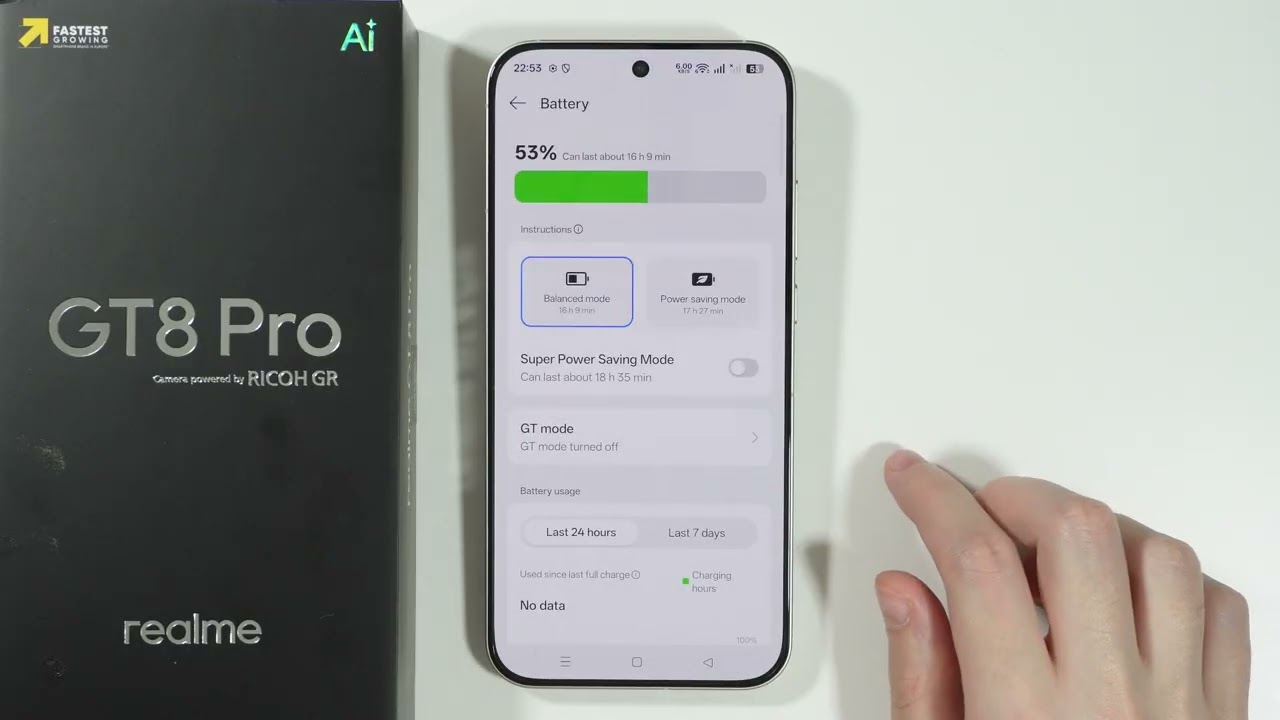 Поддерживает ли Realme GT 8 Pro функцию обходной зарядки?