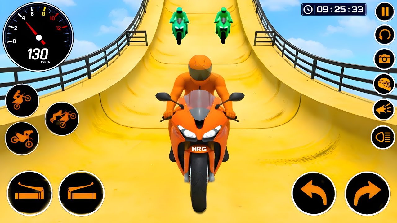 🏍️✨ Ultimate Balance Bike Run &ndash; Master Precision & Tight Ramps | Android Gameplay
