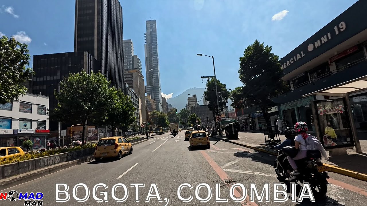 The streets of Bogota, Colombia. 2024