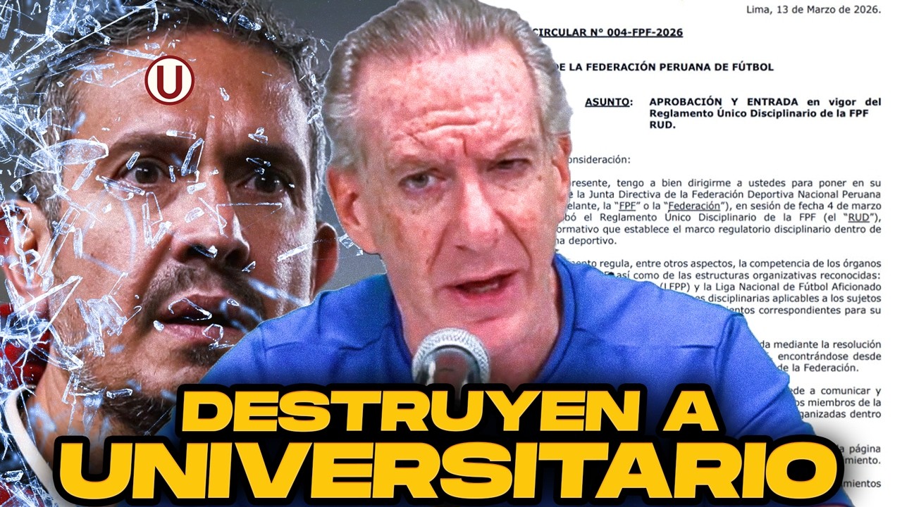 ¡ÚLTIMA HORA! Eddie Fleischman lanza BOMBA contra Franco Velazco y la U