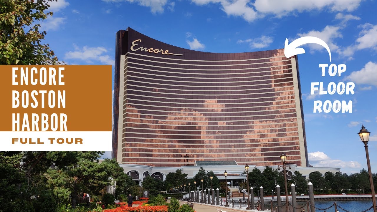 Encore Boston Harbor Full Tour - TOP FLOOR ROOM - BEAUTIFUL PROPERTY - Premier King Room - Casino