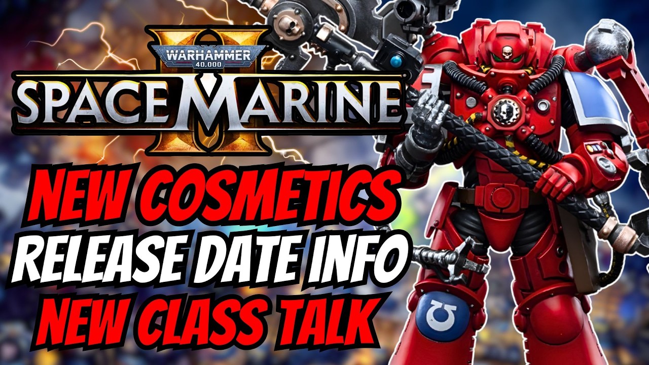 Saber Confirms NEW COSMETICS and Techmarine Perk Feedback for Patch 12 Update - Space Marine 2 News