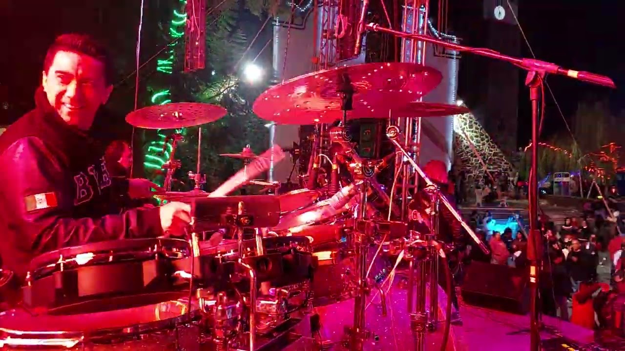 Sandro Gutierrez baterista de LOS BYBYS