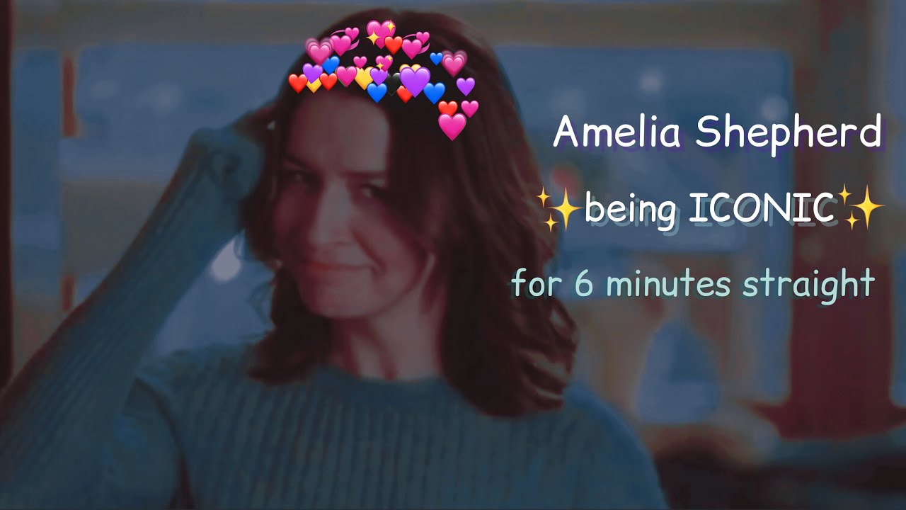 Amelia Shepherd being iconic for 6 minutes straight