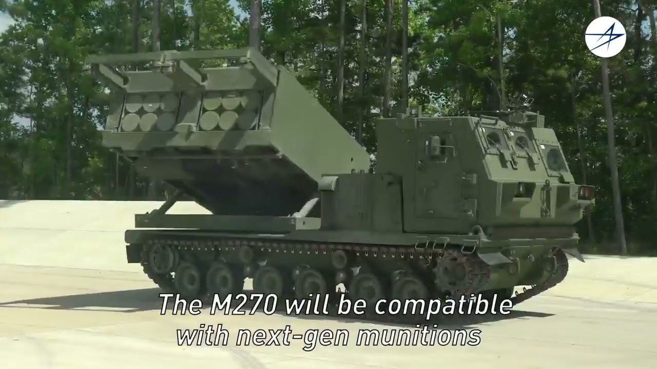First Upgraded M270 A2 MLRS delivered by Lockheed Martin to U.S Army