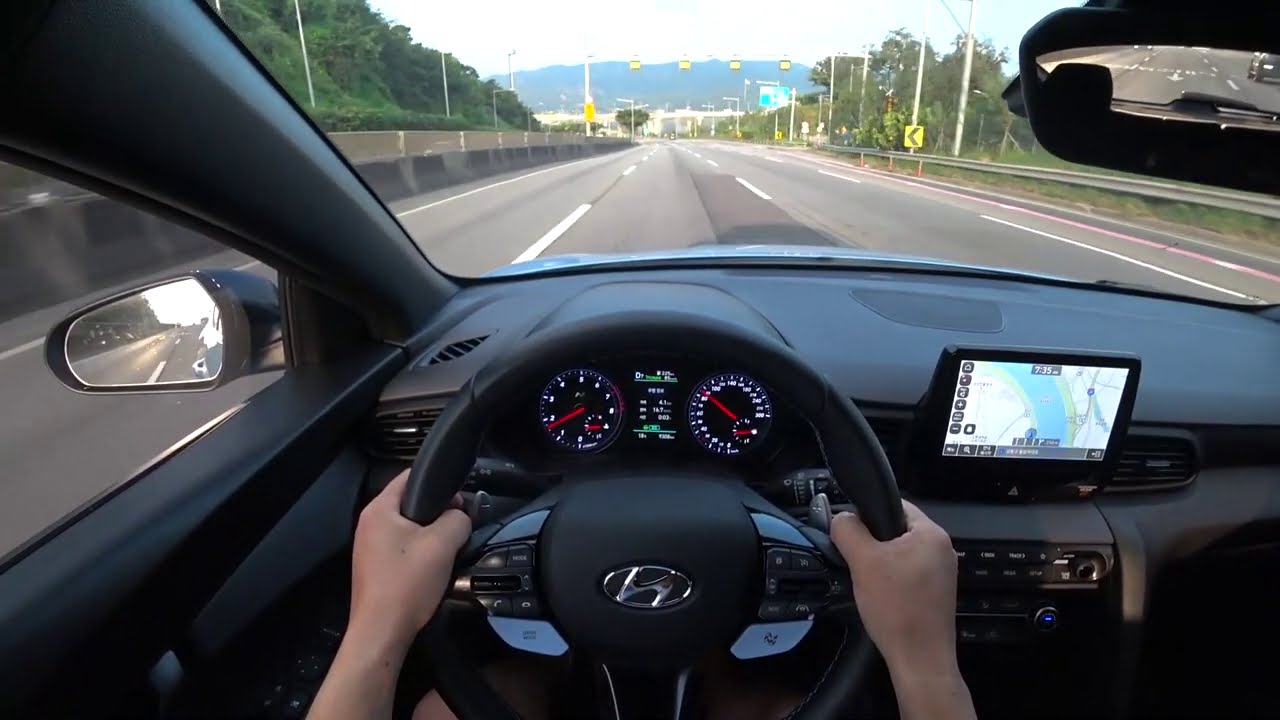Hyundai Veloster N 8DCT POV test drive