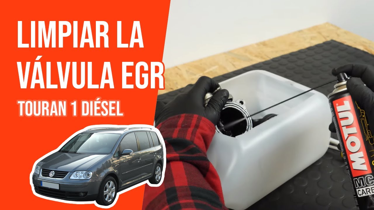 Limpiar la válvula EGR Touran 1 1.9 TDI ♻️