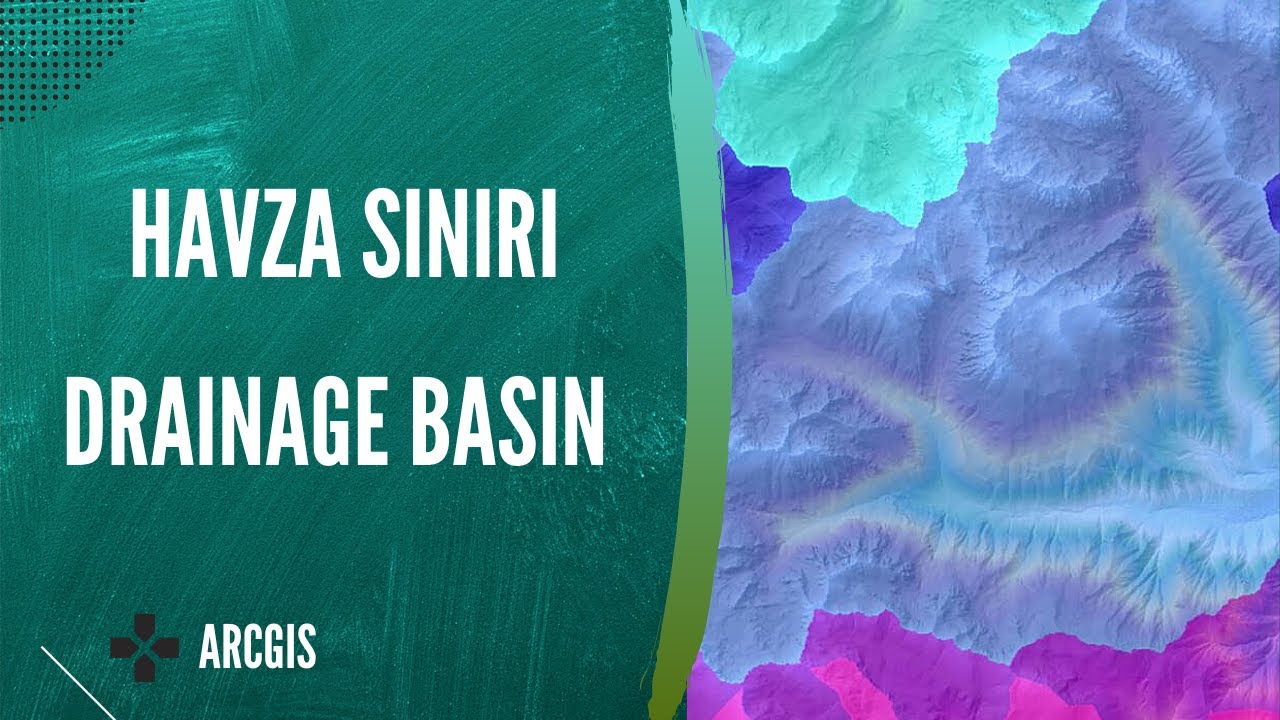 Akarsu Havza Sınırı | Drainage Basin - ArcGIS | Mühendisin Günlüğü