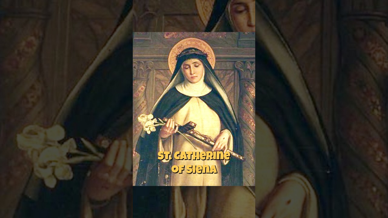 St. Catherine of Siena #stcatherine #saint #storja #jesus #catholic #love #christianity #dominican
