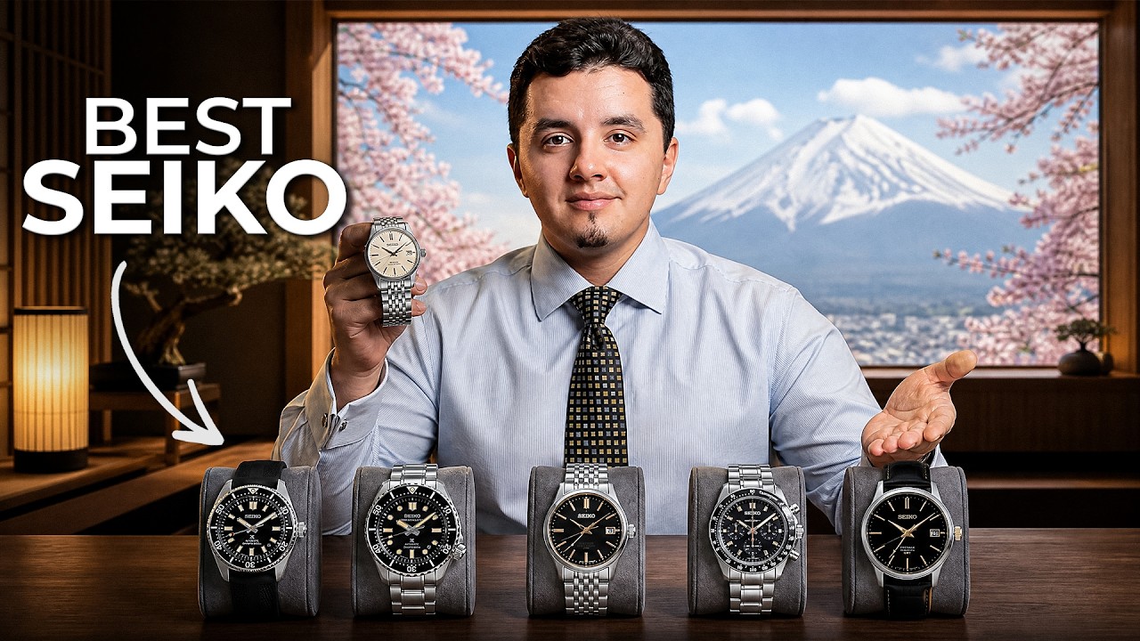 Najlepsze zegarki Seiko, kt&oacute;re warto kupić w 2026 roku