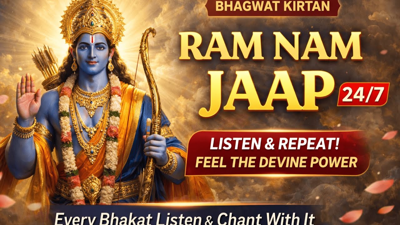 🔴 Live Ram Naam Jaap | Shri Ram Bhajan | Calm & Peaceful Devotional Music 🙏